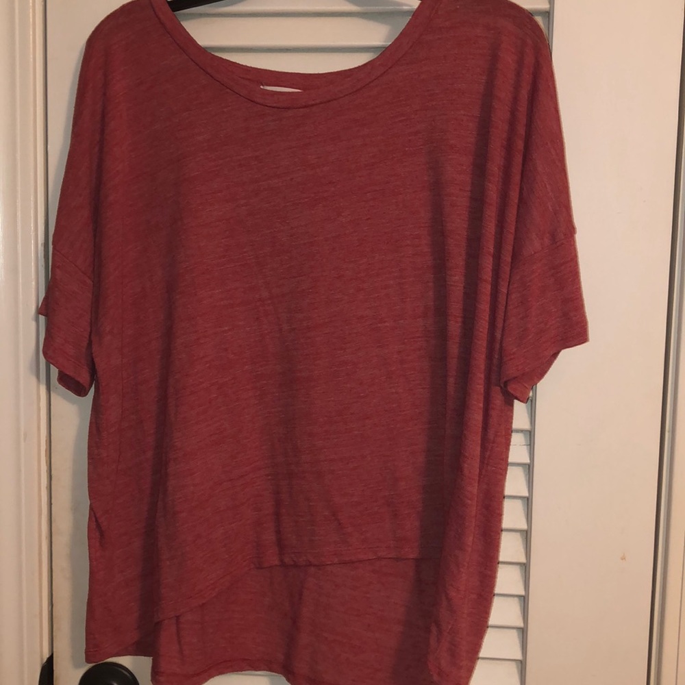 Red comfy tee